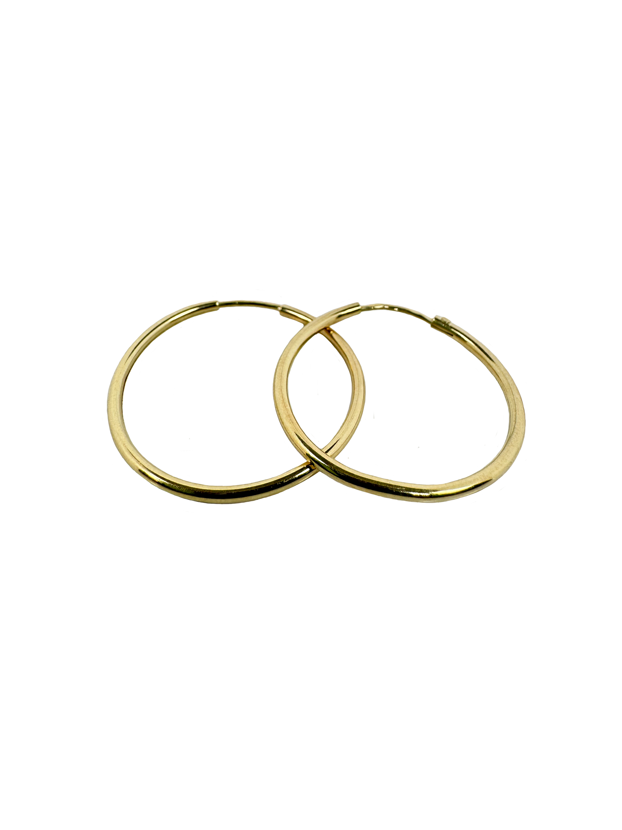 Anéis brilhantes infantis em ouro Rainey 22,7 mm