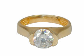Arany női gyűrű Nela cirkonnal