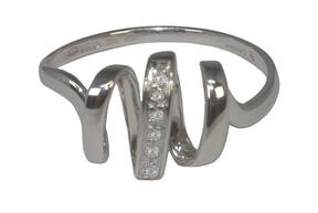 Diamantový prsten MILUNA LID3172 0,196ct