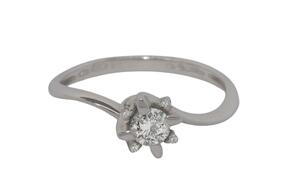 Diamond ring MILUNA LID5184-018G7 0.228 ct
