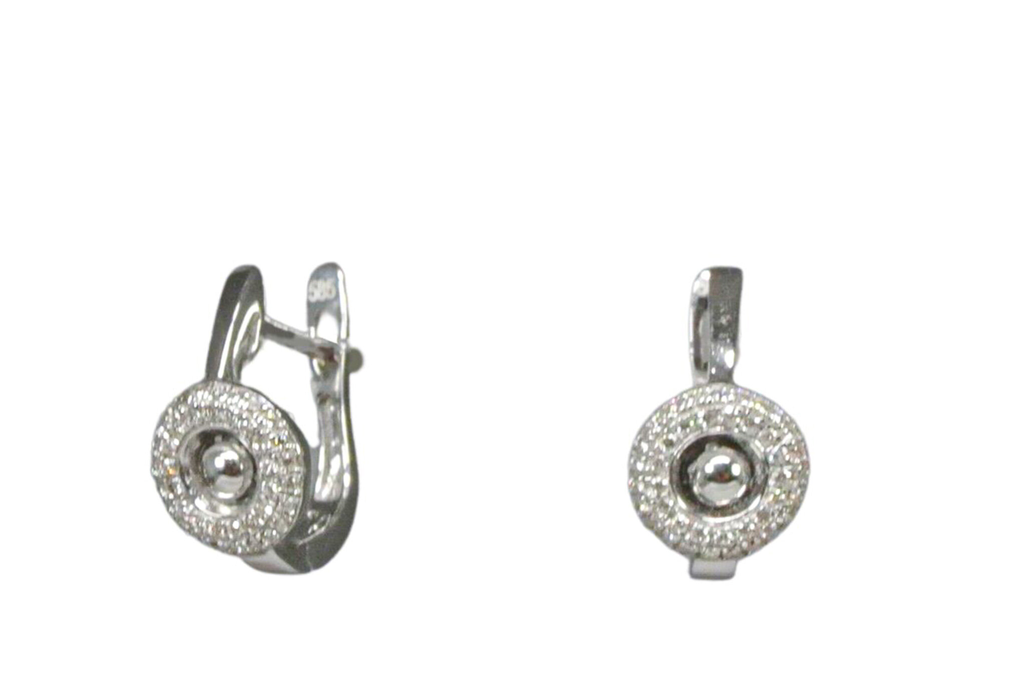 GEMSY Boucles d'oreilles diamant 0,19 ct