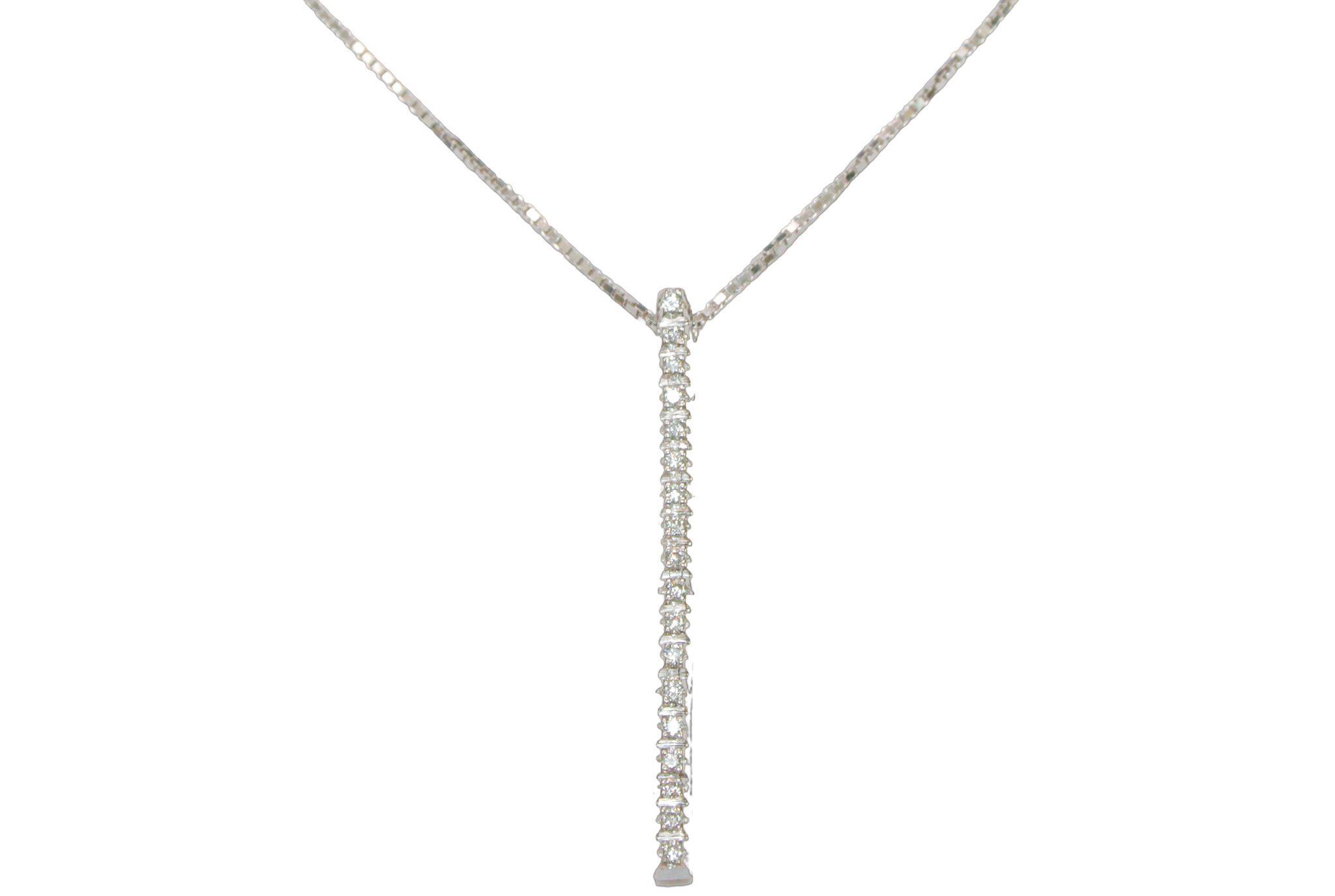 GEMSY Diamantna ogrlica 0,09 ct