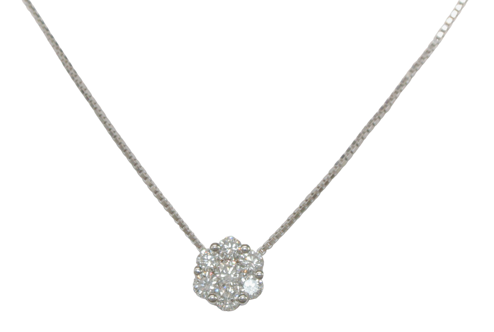 GEMSY Diamantna ogrlica 0,31 ct