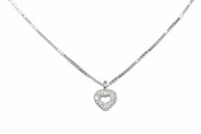 GEMSY Diamantový náhrdelník 0,04 ct
