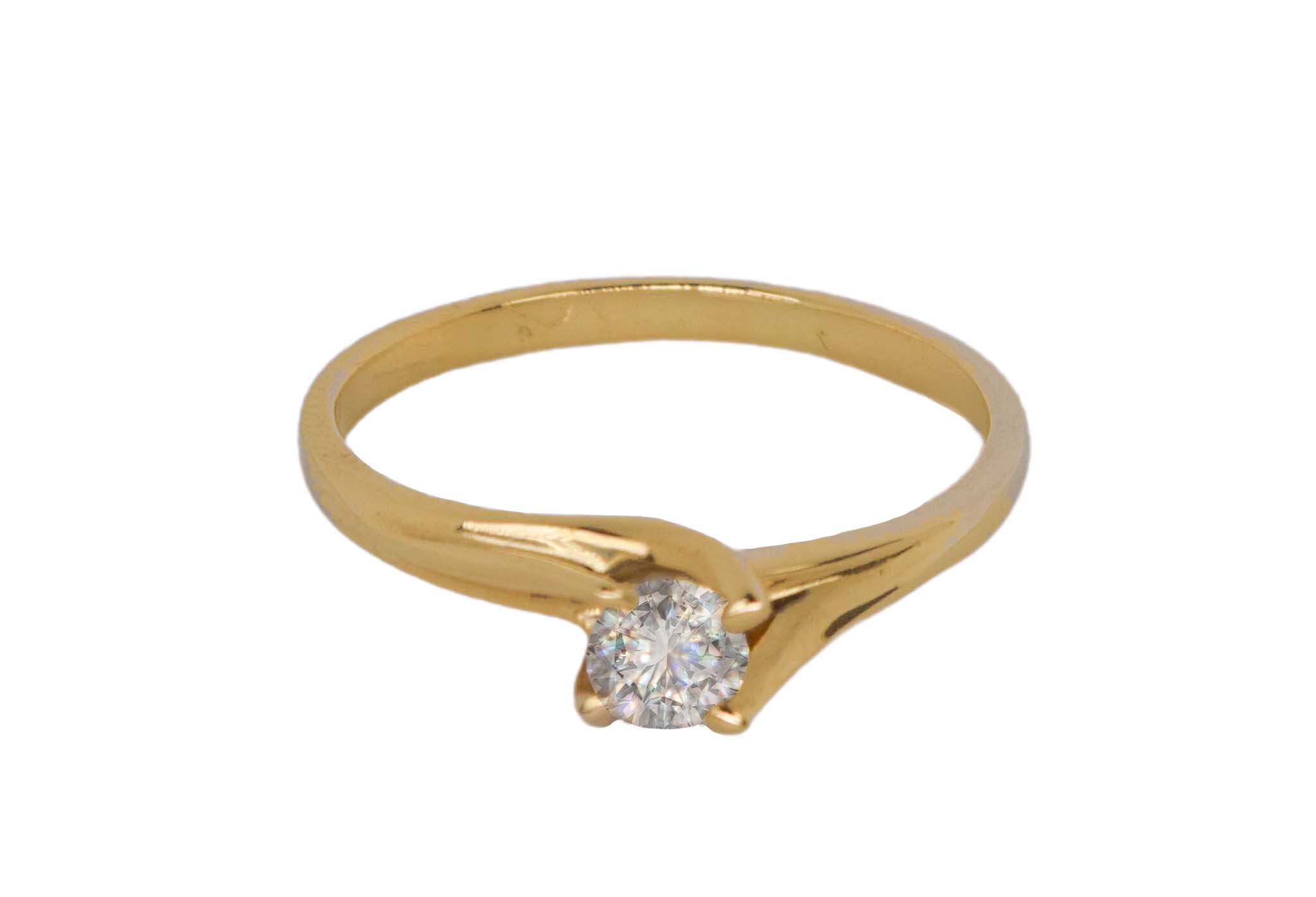 GEMSY Diamantový prsten 0,222ct