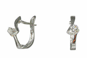 GEMSY Diamond earrings 0.09 ct