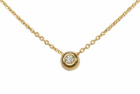 GEMSY Diamond necklace 0.05 ct