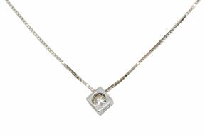 GEMSY Diamond necklace 0.13 ct