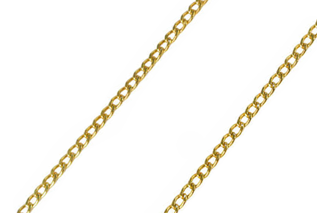 Gold chain Pancier 4.3 mm