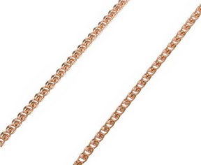 Gold chain Patterned 1.6 mm