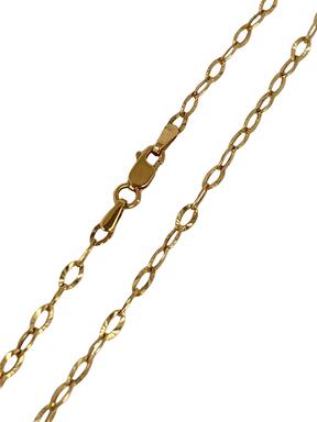 Gold chain Patterned 2.5 mm