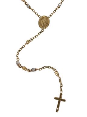 Golden two-tone Rosary