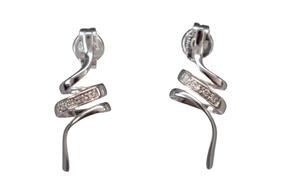 MILUNA diamond earrings