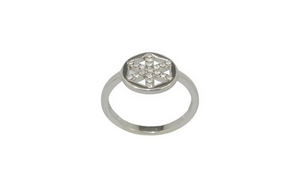 Petra Toth ring met kristallen