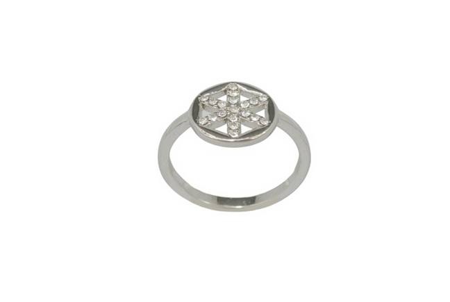 Petra Toth žiedas su kristalais