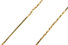 Zelta ķēde Vīts kabelis 1,0 mm