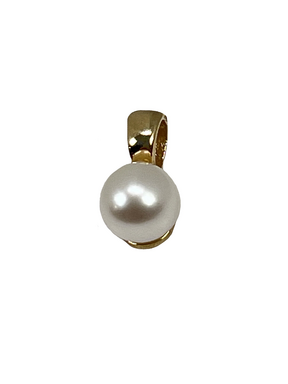 Zlatý prívesok s perlou