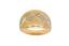Zlatý prsten dvoubarevný s gravírem