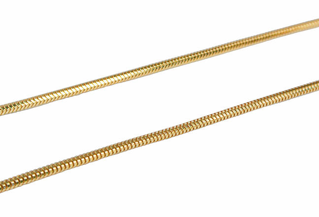 Zlatý řetízek Lanko 1,5 mm
